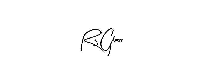Arty Signature is a professional signature style that is perfect for those who want to add a touch of class to their signature. It is also a great choice for those who want to make their signature more unique. Get Rg Glass name to fancy signature for free. Rg Glass signature style 8 images and pictures png