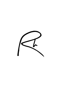 How to make Rh signature? Arty Signature is a professional autograph style. Create handwritten signature for Rh name. Rh signature style 8 images and pictures png