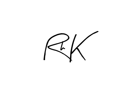 How to make Rh K name signature. Use Arty Signature style for creating short signs online. This is the latest handwritten sign. Rh K signature style 8 images and pictures png