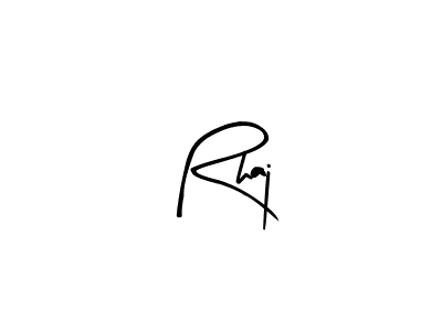 Rhaj stylish signature style. Best Handwritten Sign (Arty Signature) for my name. Handwritten Signature Collection Ideas for my name Rhaj. Rhaj signature style 8 images and pictures png