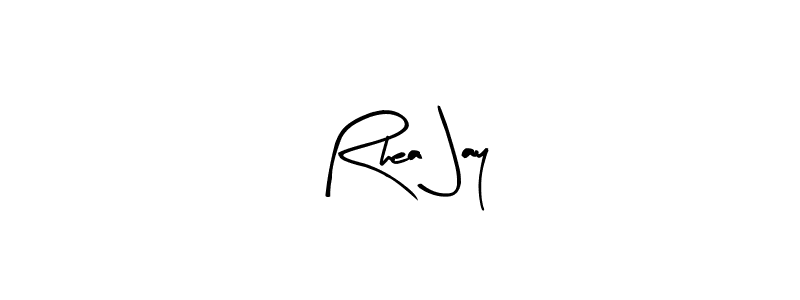 Design your own signature with our free online signature maker. With this signature software, you can create a handwritten (Arty Signature) signature for name Rhea Jay. Rhea Jay signature style 8 images and pictures png
