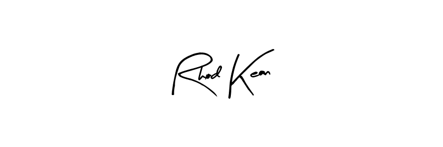 Also we have Rhod Kean name is the best signature style. Create professional handwritten signature collection using Arty Signature autograph style. Rhod Kean signature style 8 images and pictures png