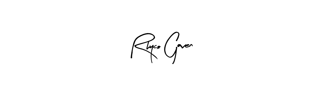 Also You can easily find your signature by using the search form. We will create Rhyco Gaven name handwritten signature images for you free of cost using Arty Signature sign style. Rhyco Gaven signature style 8 images and pictures png