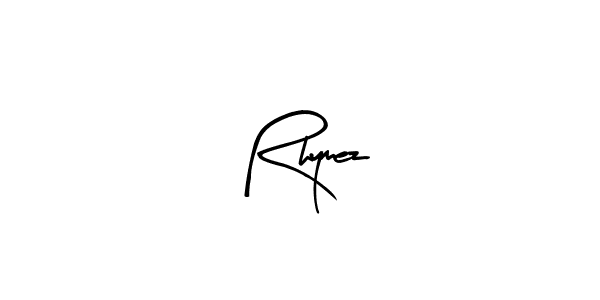 Also You can easily find your signature by using the search form. We will create Rhymez name handwritten signature images for you free of cost using Arty Signature sign style. Rhymez signature style 8 images and pictures png