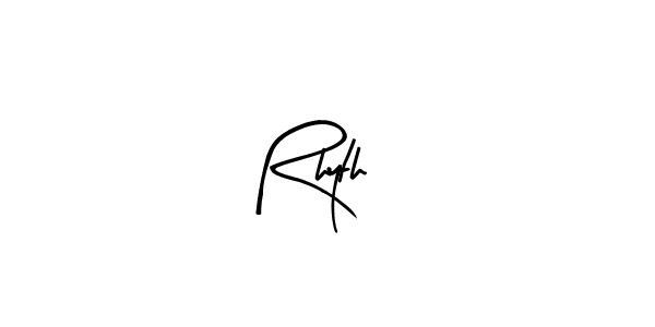 This is the best signature style for the Rhyth, name. Also you like these signature font (Arty Signature). Mix name signature. Rhyth, signature style 8 images and pictures png