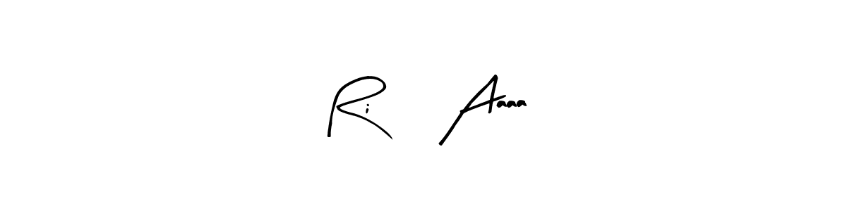 Arty Signature is a professional signature style that is perfect for those who want to add a touch of class to their signature. It is also a great choice for those who want to make their signature more unique. Get Ri      Aaaa name to fancy signature for free. Ri      Aaaa signature style 8 images and pictures png
