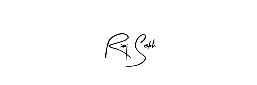 Riaj Sekh stylish signature style. Best Handwritten Sign (Arty Signature) for my name. Handwritten Signature Collection Ideas for my name Riaj Sekh. Riaj Sekh signature style 8 images and pictures png