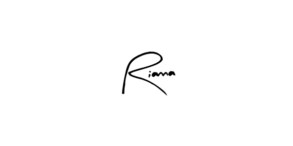 Rianna stylish signature style. Best Handwritten Sign (Arty Signature) for my name. Handwritten Signature Collection Ideas for my name Rianna. Rianna signature style 8 images and pictures png