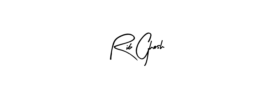 Use a signature maker to create a handwritten signature online. With this signature software, you can design (Arty Signature) your own signature for name Rib Ghosh. Rib Ghosh signature style 8 images and pictures png