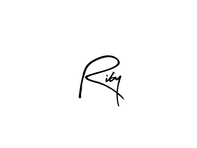 Riby stylish signature style. Best Handwritten Sign (Arty Signature) for my name. Handwritten Signature Collection Ideas for my name Riby. Riby signature style 8 images and pictures png