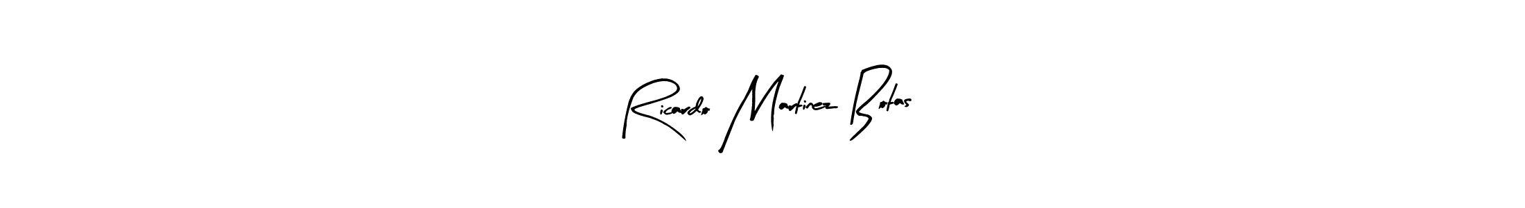 Create a beautiful signature design for name Ricardo Martinez Botas. With this signature (Arty Signature) fonts, you can make a handwritten signature for free. Ricardo Martinez Botas signature style 8 images and pictures png