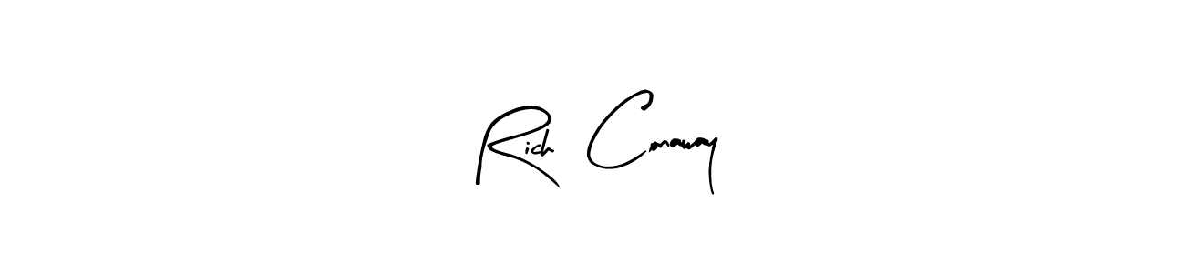 Best and Professional Signature Style for Rich  Conaway. Arty Signature Best Signature Style Collection. Rich  Conaway signature style 8 images and pictures png