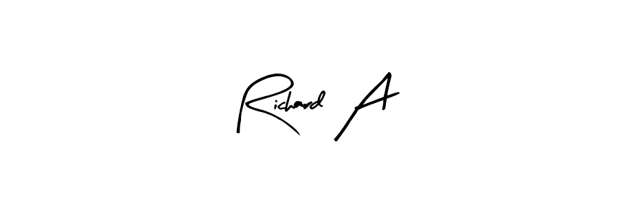 You can use this online signature creator to create a handwritten signature for the name Richard A. This is the best online autograph maker. Richard A signature style 8 images and pictures png