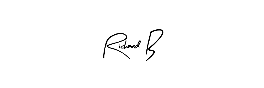 Similarly Arty Signature is the best handwritten signature design. Signature creator online .You can use it as an online autograph creator for name Richard B. Richard B signature style 8 images and pictures png