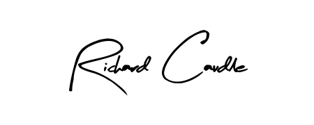 Designed for modern professionals: Richard Caudle name signature crafted with Arty Signature script. Ready for digital PDF workflows. Richard Caudle signature style 8 images and pictures png