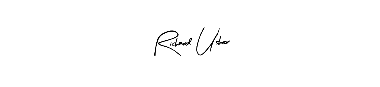 You can use this online signature creator to create a handwritten signature for the name Richard Usher. This is the best online autograph maker. Richard Usher signature style 8 images and pictures png