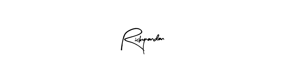 Here are the top 10 professional signature styles for the name Rickynandan. These are the best autograph styles you can use for your name. Rickynandan signature style 8 images and pictures png