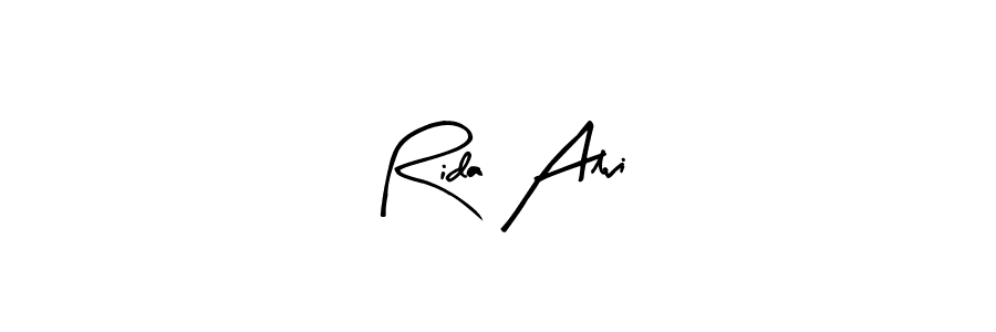 Also You can easily find your signature by using the search form. We will create Rida Alvi name handwritten signature images for you free of cost using Arty Signature sign style. Rida Alvi signature style 8 images and pictures png