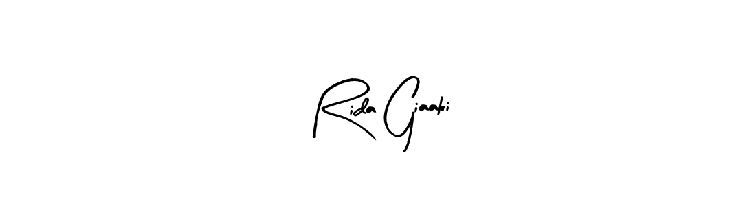 Best and Professional Signature Style for Rida Giaaki. Arty Signature Best Signature Style Collection. Rida Giaaki signature style 8 images and pictures png