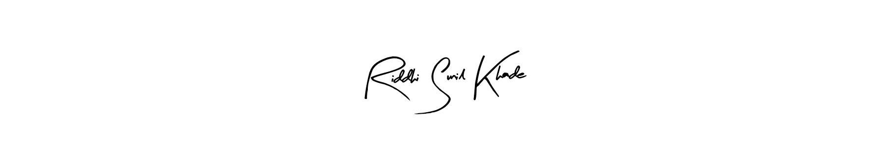 Also You can easily find your signature by using the search form. We will create Riddhi Sunil Khade name handwritten signature images for you free of cost using Arty Signature sign style. Riddhi Sunil Khade signature style 8 images and pictures png