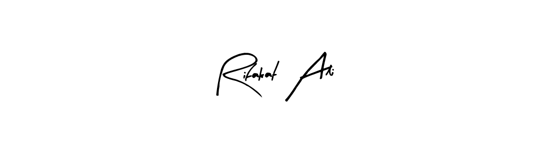 How to make Rifakat Ali signature? Arty Signature is a professional autograph style. Create handwritten signature for Rifakat Ali name. Rifakat Ali signature style 8 images and pictures png