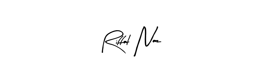 Also we have Riffat Naz name is the best signature style. Create professional handwritten signature collection using Arty Signature autograph style. Riffat Naz signature style 8 images and pictures png