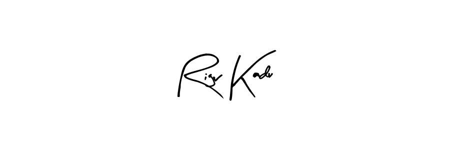 Make a beautiful signature design for name Rigv Kadu. With this signature (Arty Signature) style, you can create a handwritten signature for free. Rigv Kadu signature style 8 images and pictures png