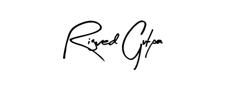 Style your name Rigved Gutpa with confidence using Arty Signature signature design. Simple, elegant, and ready for immediate document use. Rigved Gutpa signature style 8 images and pictures png