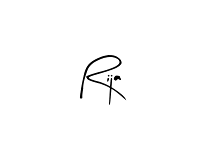 You should practise on your own different ways (Arty Signature) to write your name (Rija) in signature. don't let someone else do it for you. Rija signature style 8 images and pictures png