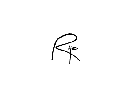 if you are searching for the best signature style for your name Rije. so please give up your signature search. here we have designed multiple signature styles  using Arty Signature. Rije signature style 8 images and pictures png