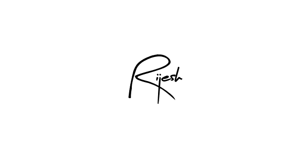 The best way (Arty Signature) to make a short signature is to pick only two or three words in your name. The name Rijesh include a total of six letters. For converting this name. Rijesh signature style 8 images and pictures png