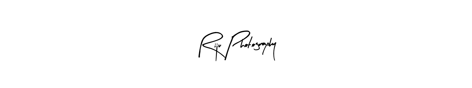 Use a signature maker to create a handwritten signature online. With this signature software, you can design (Arty Signature) your own signature for name Riju Photography. Riju Photography signature style 8 images and pictures png