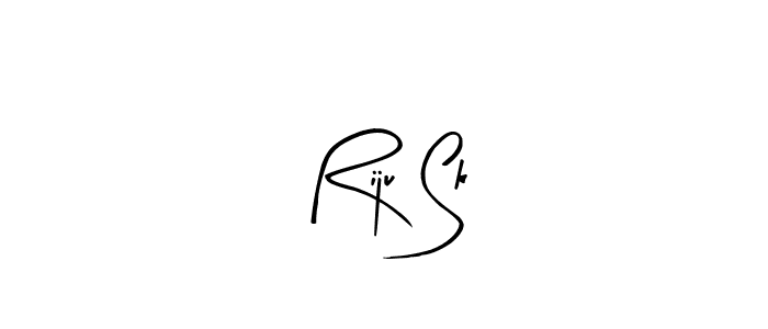 How to make Riju Sk signature? Arty Signature is a professional autograph style. Create handwritten signature for Riju Sk name. Riju Sk signature style 8 images and pictures png