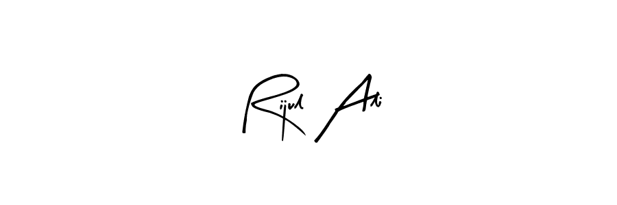 Rijul Ali stylish signature style. Best Handwritten Sign (Arty Signature) for my name. Handwritten Signature Collection Ideas for my name Rijul Ali. Rijul Ali signature style 8 images and pictures png