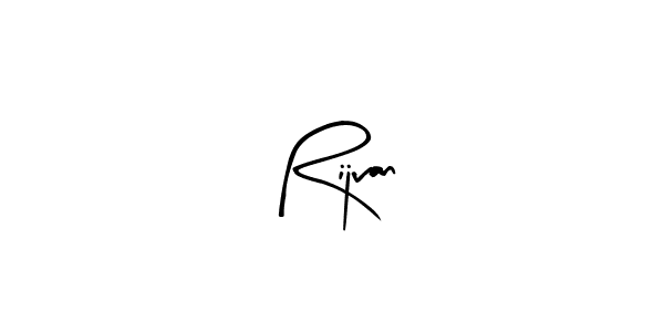 How to Draw Rijvan signature style? Arty Signature is a latest design signature styles for name Rijvan. Rijvan signature style 8 images and pictures png