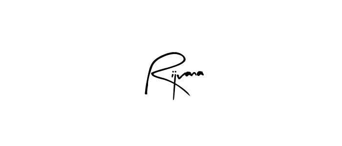 if you are searching for the best signature style for your name Rijvana. so please give up your signature search. here we have designed multiple signature styles  using Arty Signature. Rijvana signature style 8 images and pictures png
