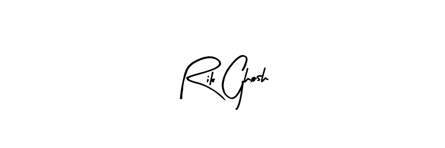 Make a beautiful signature design for name Rik Ghosh. With this signature (Arty Signature) style, you can create a handwritten signature for free. Rik Ghosh signature style 8 images and pictures png