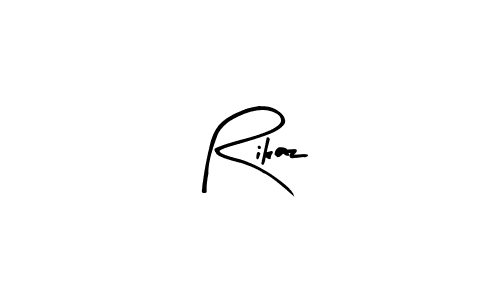 Make a beautiful signature design for name Rikaz. Use this online signature maker to create a handwritten signature for free. Rikaz signature style 8 images and pictures png
