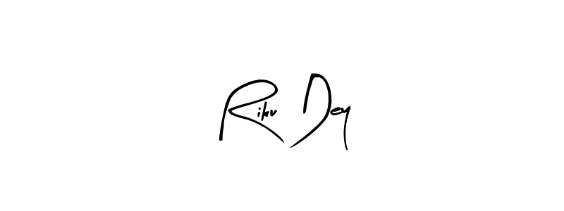 The best way (Arty Signature) to make a short signature is to pick only two or three words in your name. The name Riku Dey include a total of six letters. For converting this name. Riku Dey signature style 8 images and pictures png