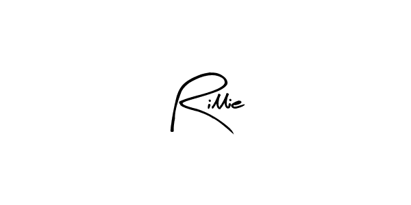 This is the best signature style for the Rillie name. Also you like these signature font (Arty Signature). Mix name signature. Rillie signature style 8 images and pictures png