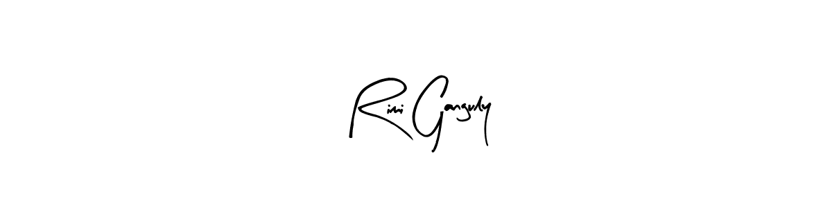 Make a short Rimi Ganguly signature style. Manage your documents anywhere anytime using Arty Signature. Create and add eSignatures, submit forms, share and send files easily. Rimi Ganguly signature style 8 images and pictures png
