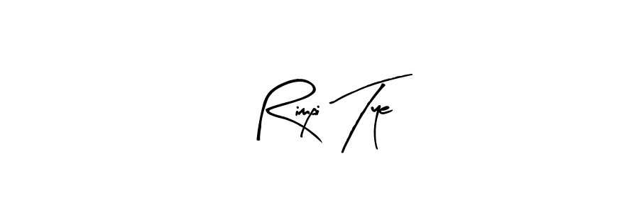 You can use this online signature creator to create a handwritten signature for the name Rimpi Tye. This is the best online autograph maker. Rimpi Tye signature style 8 images and pictures png