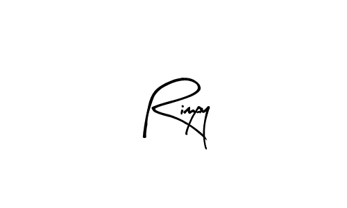 Make a beautiful signature design for name Rimpy. With this signature (Arty Signature) style, you can create a handwritten signature for free. Rimpy signature style 8 images and pictures png