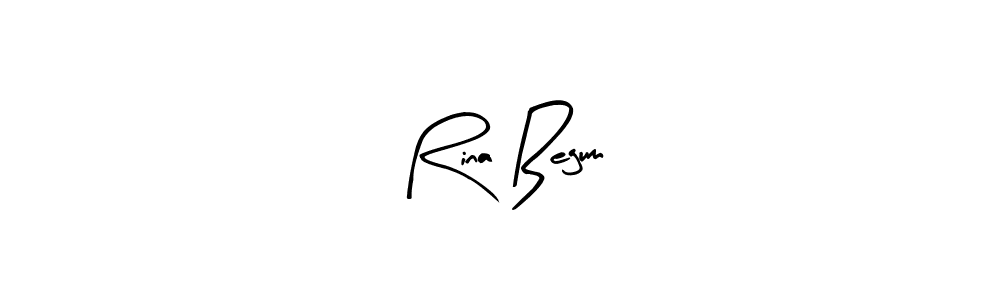 Design your own signature with our free online signature maker. With this signature software, you can create a handwritten (Arty Signature) signature for name Rina Begum. Rina Begum signature style 8 images and pictures png