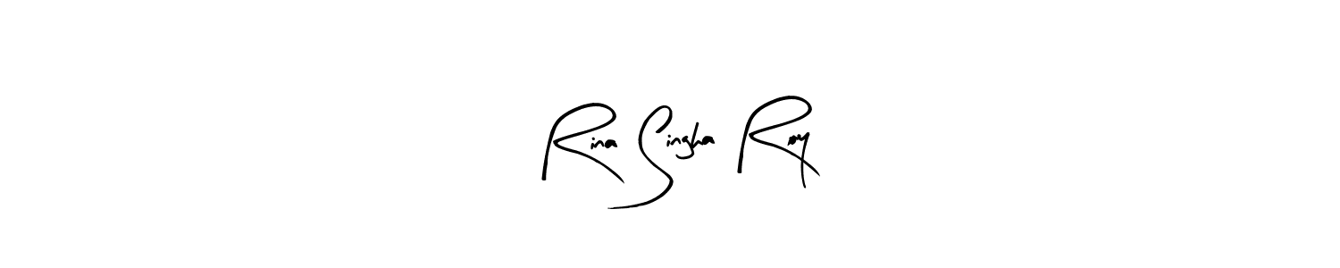 Make a beautiful signature design for name Rina Singha Roy. Use this online signature maker to create a handwritten signature for free. Rina Singha Roy signature style 8 images and pictures png