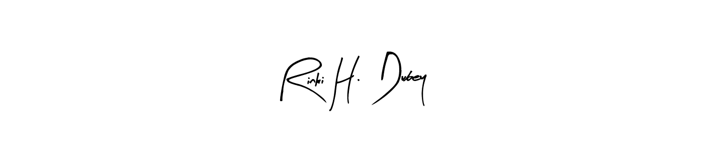 Once you've used our free online signature maker to create your best signature Arty Signature style, it's time to enjoy all of the benefits that Rinki H. Dubey name signing documents. Rinki H. Dubey signature style 8 images and pictures png