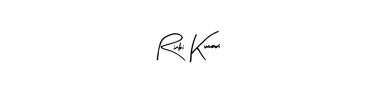 Create a beautiful signature design for name Rinki Kumari. With this signature (Arty Signature) fonts, you can make a handwritten signature for free. Rinki Kumari signature style 8 images and pictures png