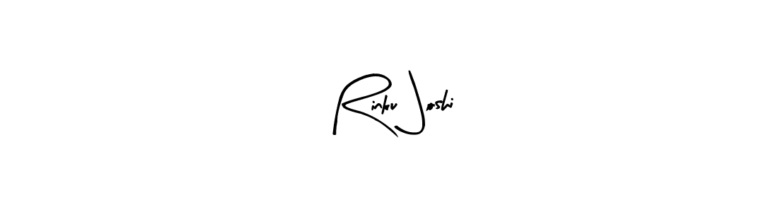 Make a beautiful signature design for name Rinku Joshi. Use this online signature maker to create a handwritten signature for free. Rinku Joshi signature style 8 images and pictures png