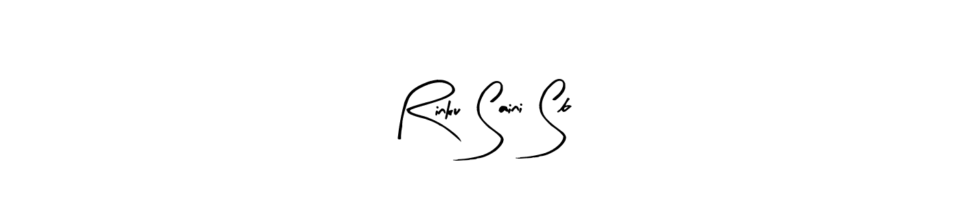 Once you've used our free online signature maker to create your best signature Arty Signature style, it's time to enjoy all of the benefits that Rinku Saini Sb name signing documents. Rinku Saini Sb signature style 8 images and pictures png