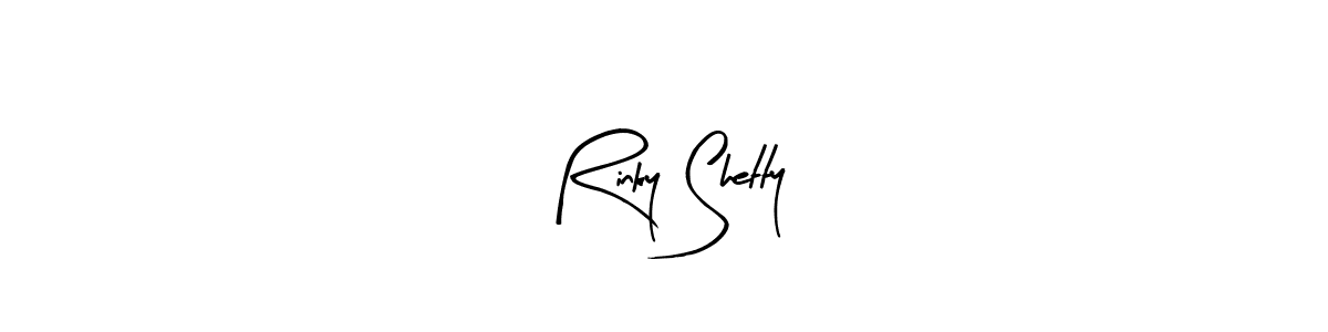 Create a beautiful signature design for name Rinky Shetty. With this signature (Arty Signature) fonts, you can make a handwritten signature for free. Rinky Shetty signature style 8 images and pictures png
